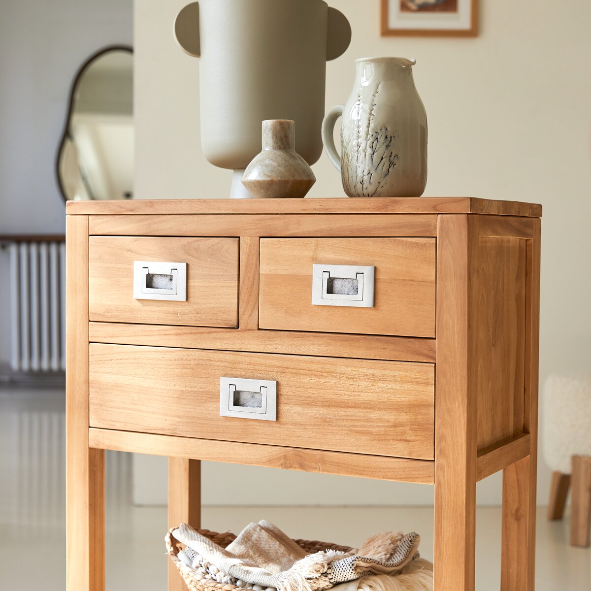 Coffee Tek - Console en teck massif Coffee Tek - Console en teck massif