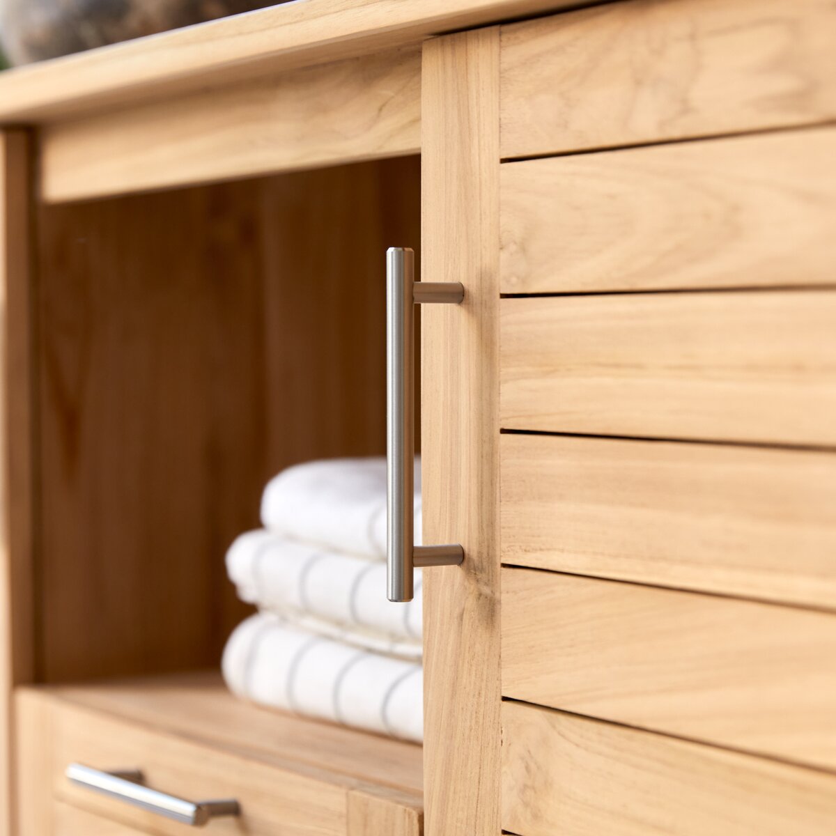 Soho - Mobile da bagno in teak massello 125 cm Soho - Mobile da bagno in teak massello 125 cm