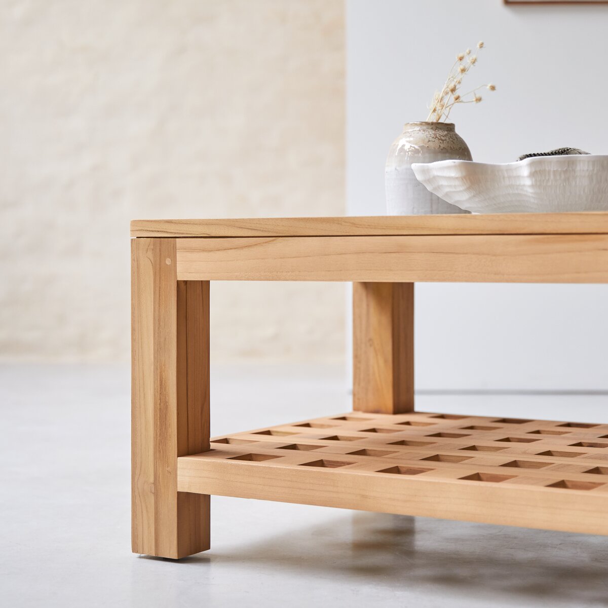 Kwad - Table basse en teck massif Kwad - Table basse en teck massif