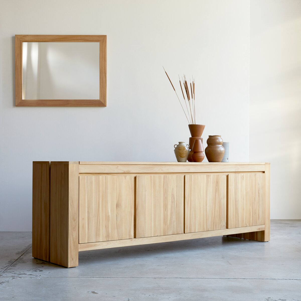 Eden - Buffet in teak massello 210 cm Eden - Buffet in teak massello 210 cm