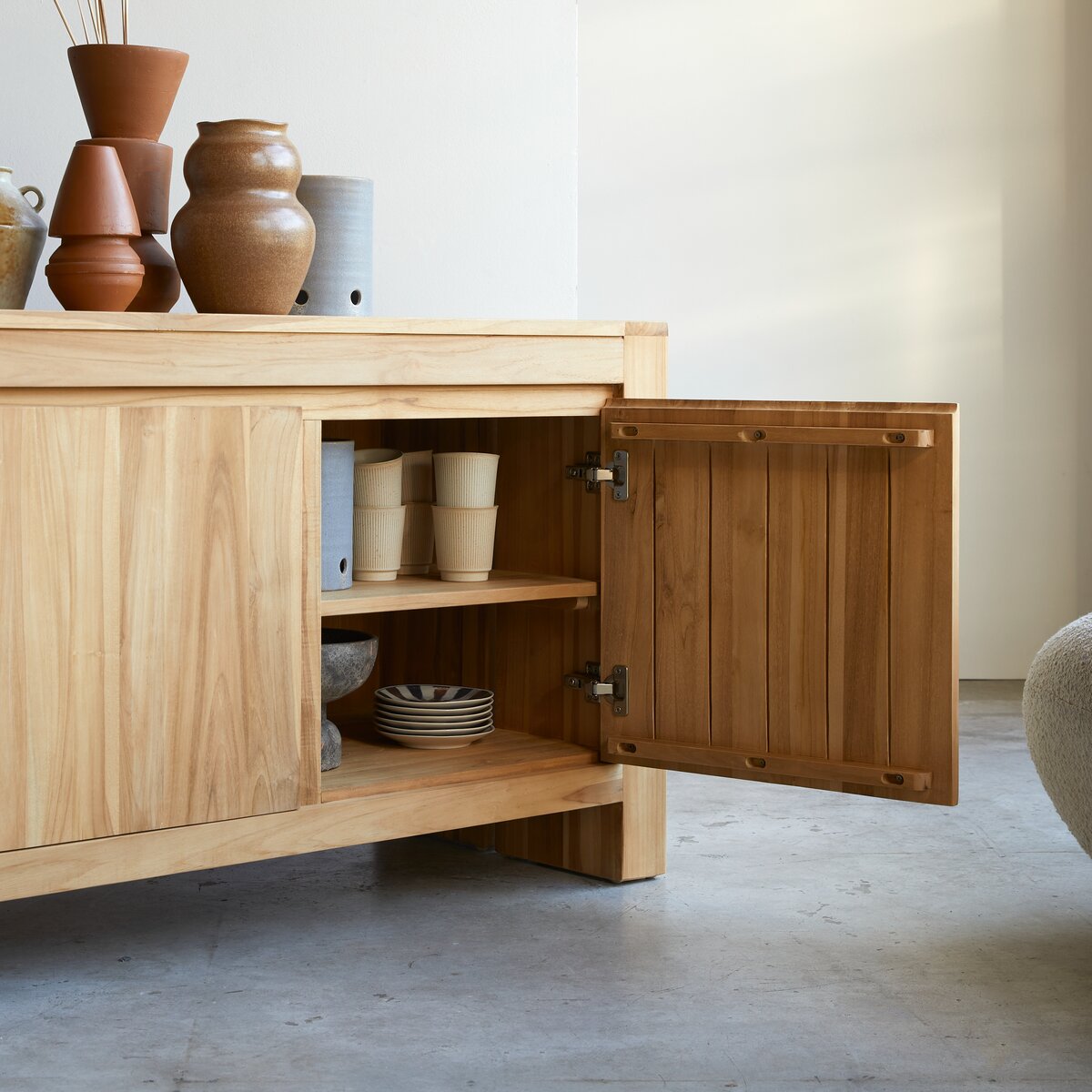 Eden - Solid teak Sideboard 210 cm Eden - Solid teak Sideboard 210 cm