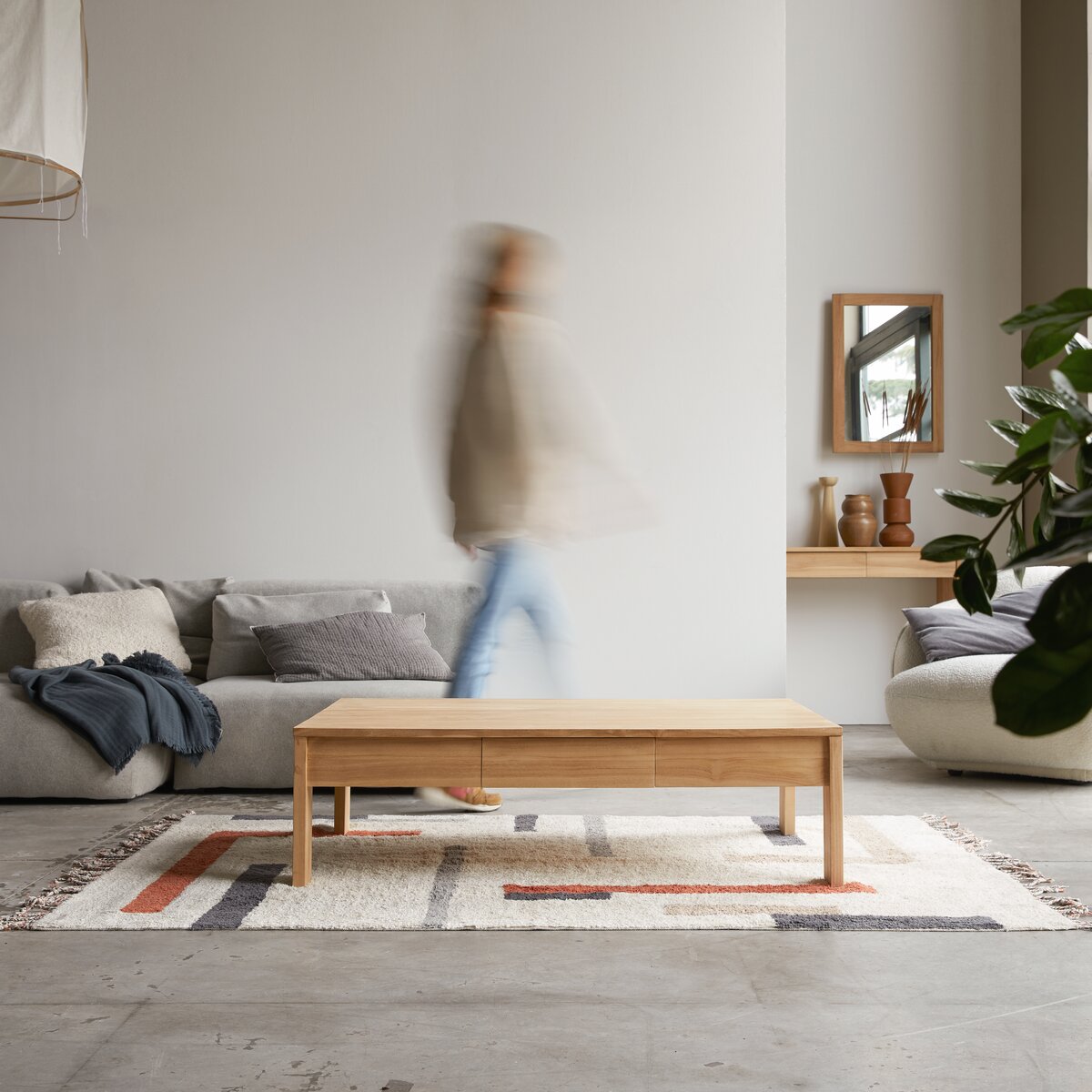 Eden - Couchtisch aus massivem Teakholz Eden - Couchtisch aus massivem Teakholz