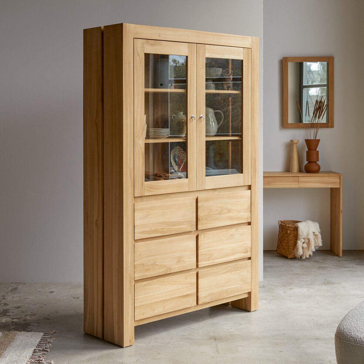 Credenza in teak 120 cm - Arredo sala da pranzo - Tikamoon