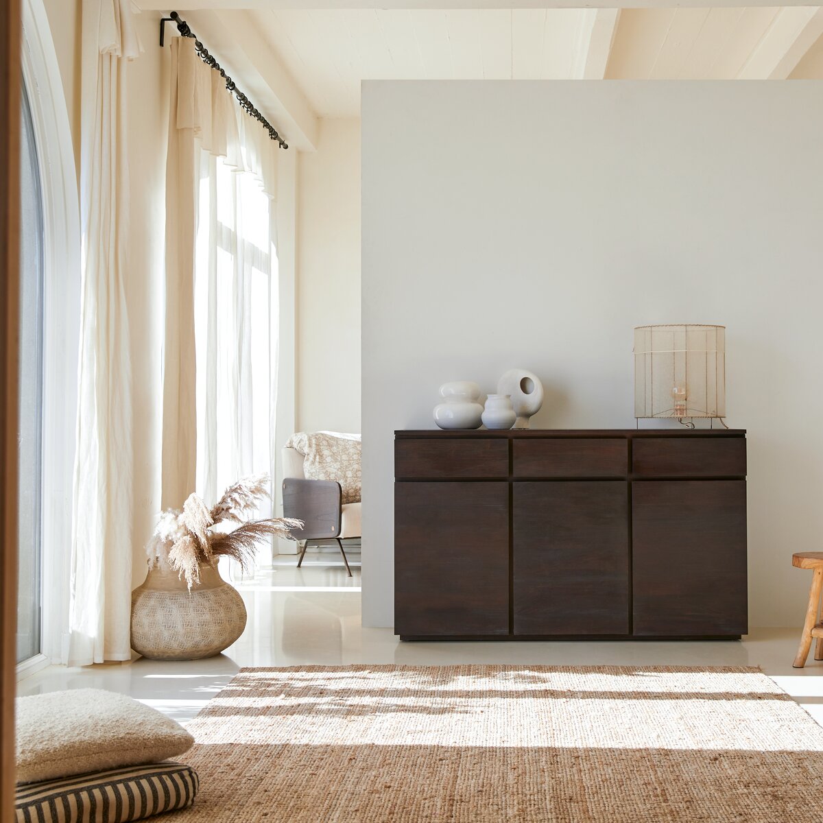 Meuble de Rangement pour Chambre à Coucher Buffet à tiroirs Petit